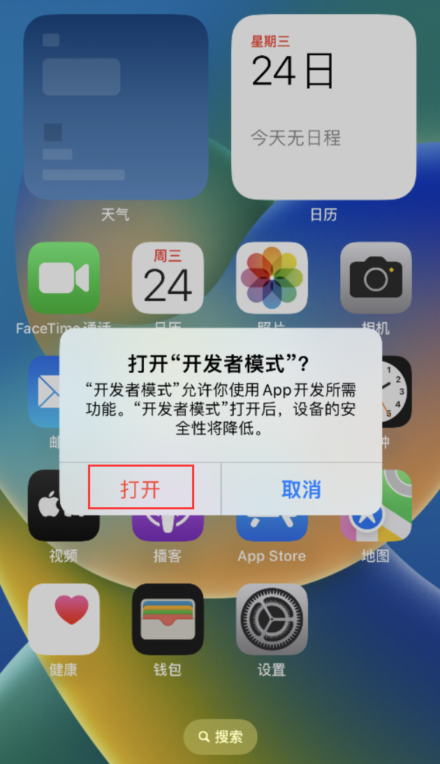 呼兰苹果手机维修分享如何打开开发者模式 