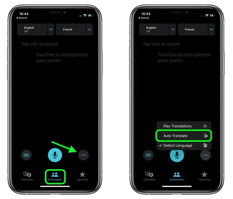呼兰苹果手机维修分享iOS 15 “翻译” App 新改进 