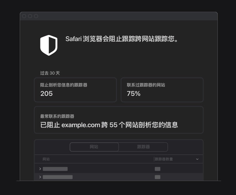 呼兰苹果手机维修分享如何在 Safari 浏览器中查看和打开隐私报告 