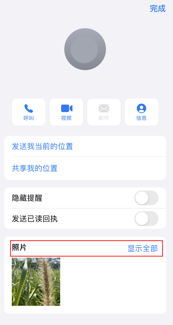 呼兰苹果手机维修分享如何快速查找 iMessage 信息中的图片等附件 