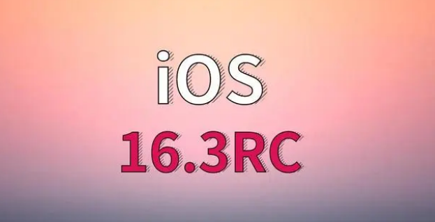 呼兰苹果手机维修分享iOS 16.3 RC版升级_iOS 16.3 RC版一键刷机教程 
